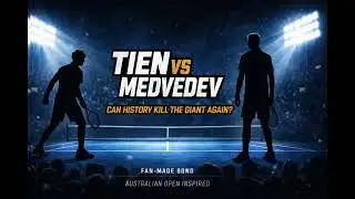 Tien vs Medvedev &mdash; Can History Kill the Giant Again? | Fan-Made Australian Open Song