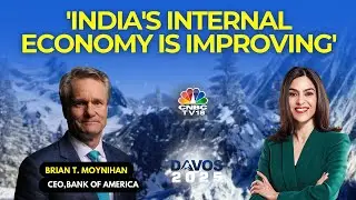 Expect Strong Growth In India In 2025: Bank Of America CEO Brian Moynihan | Davos 2025