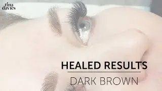 Healed Results: Dark Brown | Tina Davies