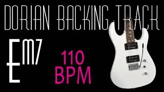 Dorian Groove Backing Track - Em7