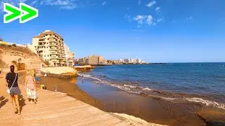 EL Medano Tenerife Spain 🇪🇸 4K Timelapse walking tour