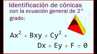 Identificación de cónicas