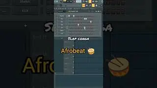 How To Make AFROBEAT Drums🥁 n FL STUDIO