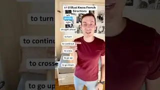 🧠 Learn these 8 French directions FAST 🇫🇷 #french #frenchlanguage #fran&ccedil;ais #fran&ccedil;aisfacile