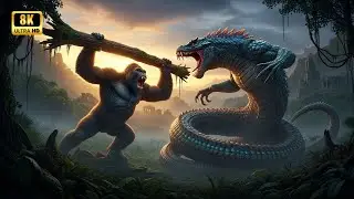 King Kong vs Titanoboa: The Ultimate Monster Showdown!