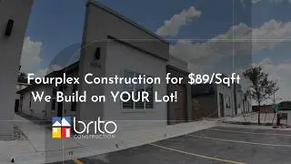 Fourplex Investment Opportunity by Brito Construction!  | The Coves at Weslaco by Brito