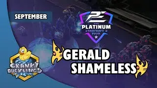 Gerald vs Shameless - PvP | Platinum StarCraft 2 League September 2025 | Monthly SC2 Tournament