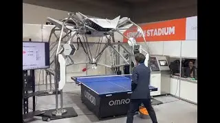 Meet the Ping-Pong Robot: Omron's AI Master