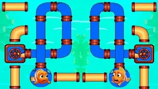 Save the fish 🐟 funny android no commentry game play #viralvideo 