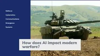How does AI impact modern warfare?