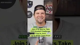 Join the STB Sports Take CFP Bracket Challenge on ESPN. Up to $500 cash prize to the winner. #cfp