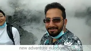Live report from bogor volcano by Saudi arabian and Japanese backpackers