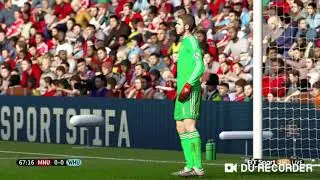 Dimitri Payet free kick vs Manchester United...  13/03/2016... fifa16 remake