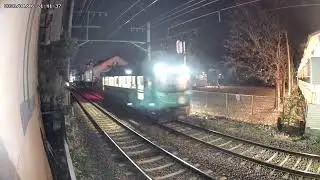 【LIVE】叡山電車 Kyoto Local Railway【ライブカメラ】2026/1/16～1/17