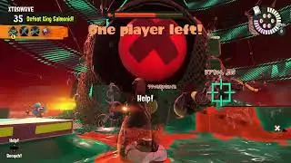 Splatoon 3 with Shia Saku Yaku 1-25-25 - Salmon Run, short, won and fought hippo but L, barely won