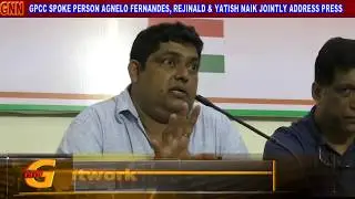 LAW & ORDER COLLAPS, GOA CONGRESS CONDEMN