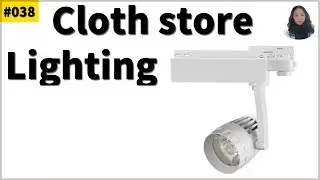 led track light most suitable for retail stores, cloth stores, high power 30w 32w #tracklighting