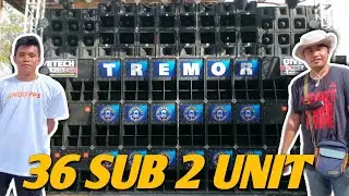 DIVETECH PRO AUDIO | 36 SUB SET UP POWERED BY LIVE