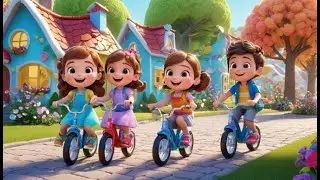 Where Did My Bell Go Says Little Bicycle | Nursery Rhymes for Kids & Baby Songs