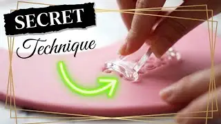 ✨ Astuce Pâtisserie – Empreinte sur pâte à sucre 🍰 ✨