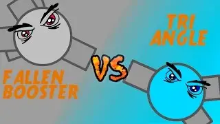 DIEP.IO FALLEN BOOSTER vs TRI ANGLE // NEW SECRET BOSS!! // Whose Faster!?