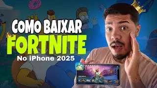 Como BAIXAR o FORTNITE da APPLE (IOS) no BRASIL | Fortnite Mobile 2025