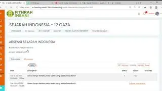 Tutorial mengisi absensi di portal e-Learning