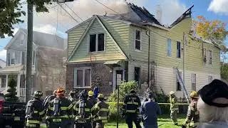 Hawthorne NJ 3rd Alarm House Fire 11-3-21