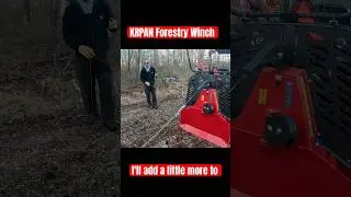 Система торможения лебедки для лесозаготовок KRPAN #KRPAN #лесозаготовка