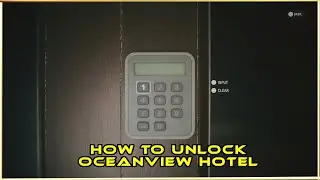 How To Unlock Oceanview Hotel Door Code In Alan Wake 2