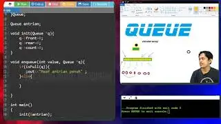 Queue dalam Array (Seri Mudah Struktur data)