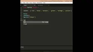 Spiral Colourful Circles in Python  