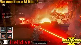Helldivers 2 | Clank Busters | Anti Material & Deligence Rifle VS Automatons | Coop Helldive