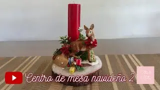 🦌 ¡Centro de mesa navideño 2! 🦌 / Manualidades fáciles, rápidas y útiles / TITA Y MITA