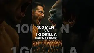 100 MEN VS 1 GORILLA - LIVE FROM THE OCTAGON!