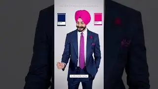 How to style Hot Pink Turban #shorts #fashion