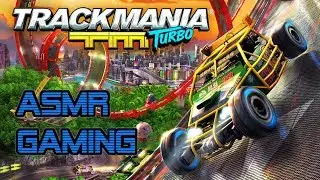 ASMR Gaming | Playing Some Relaxing TrackMania Turbo ★Controller Sounds + Soft Spoken Whispering☆