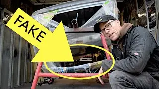 Building a Rally Classic mini Episode 37 - FAKE roof lining DIY