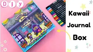 DIY Kawaii Journal Box | How to Make Cute Journal Kit at Home