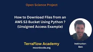 Downloading Files from an AWS S3 Bucket Using Python (Unsigned Access Example)