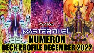 NUMERON MASTER DUEL DECK PROFILE (DECEMBER 2022) YUGIOH!