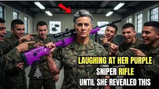 They Mocked Her Girly Purple Rifle in Front of Everyone  Her Response Left the Whole Room Speechless