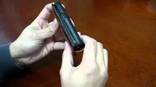 Melkco Leather case for Blackberry Torch 9800Slider 9800   Limited Edition Jacka Type BlackOrange LC