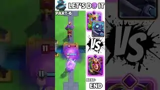 DART GOBLIN/MINI PEKKA VS WITCH #clashroyale #shorts