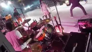 Gregory Pegus AKA the ANIMAL on DRUMS Asylum Band