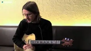 Steven Wilson demoes his 