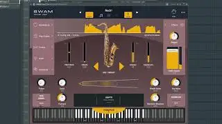 JazzGod Girl (Swam Saxophone test)