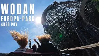 WODAN TIMBURCOASTER: Europa-Park | GCI Woodie | 4K60 POV [2025]