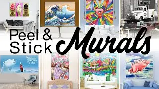 Peel & Stick Murals - Retro, Coke-Cola, and Pop Art Themes