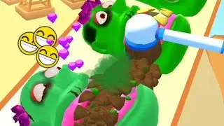 Teeth Runner 😄 Best Funny Level Gameplay Walkthrough (Android, IOS)